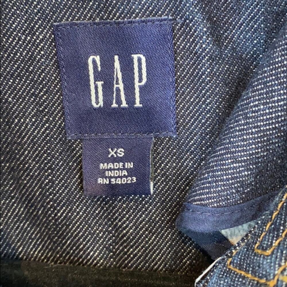 Gap Double Breasted Denim Jean Jacket - Picture 7 of 12